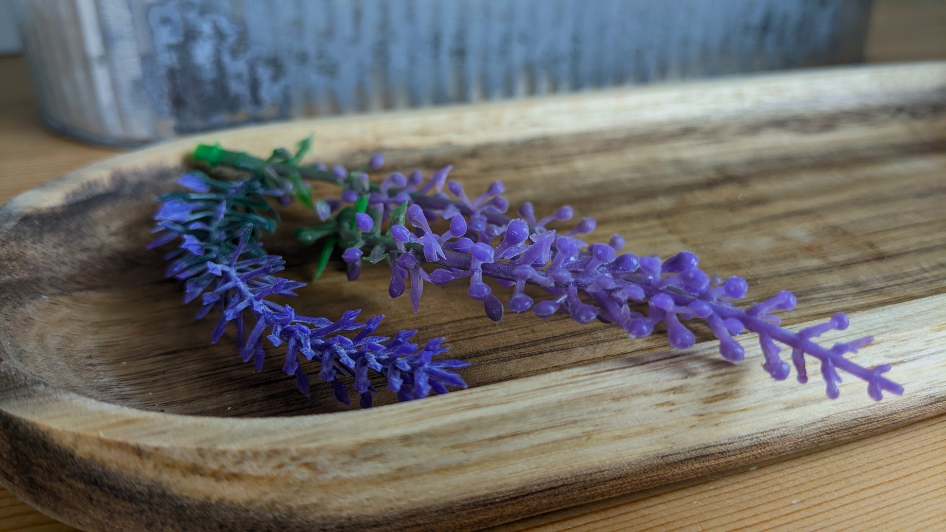 Close up shot of lavender sprigs 